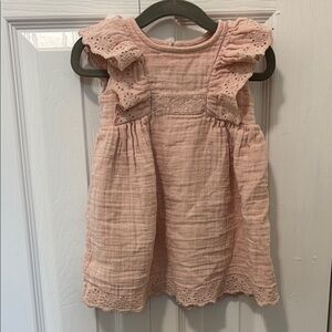 Jamie Kay Pink Ruffled Tiered Sundress
